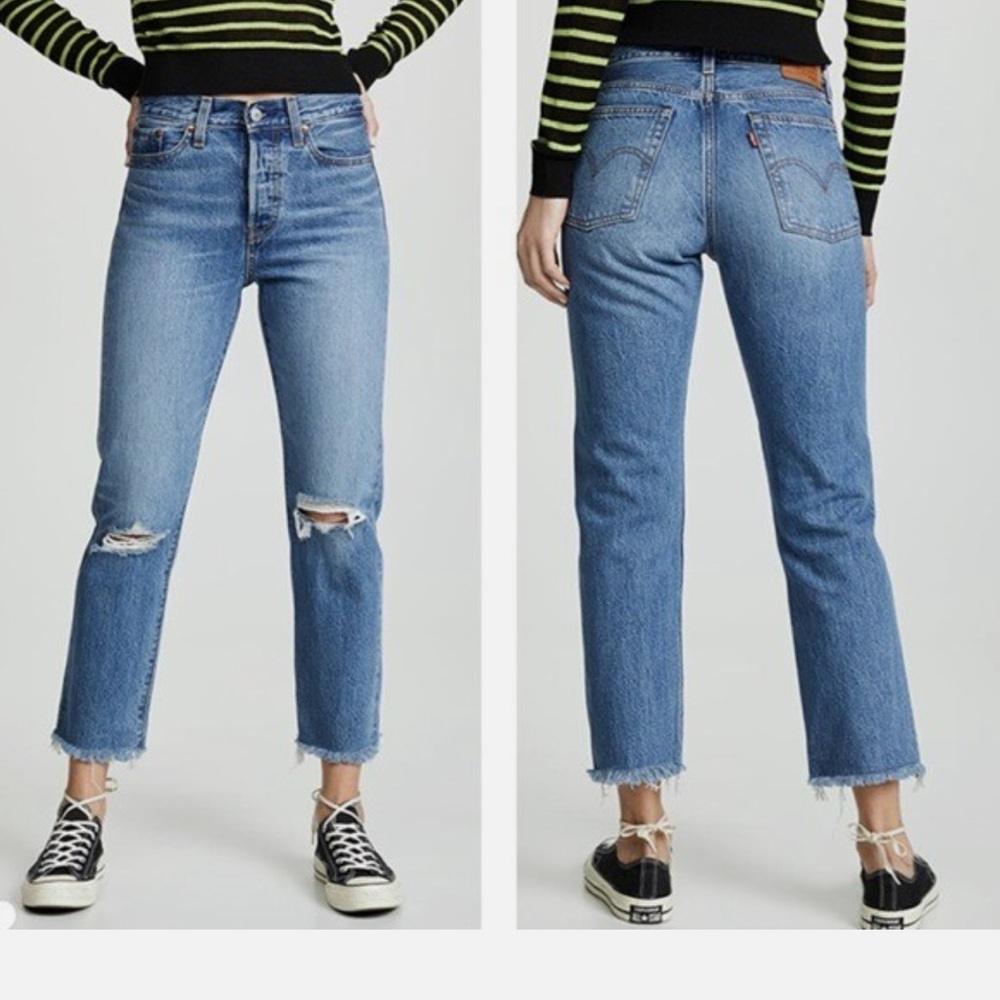 Levi’s Wedgie Straight Jeans in Uncovered Truth Size 28